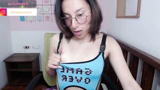 little__amy_ -Busty bitch dances in front of the camera in a beautiful swimsuit and chatting nicely