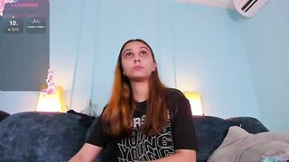 BarbiieDoll__ -  student sucks a rubber dick on camera and does a striptease.