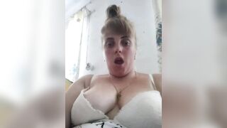 CoddessCrystal - mature woman playing with her tongue and tits