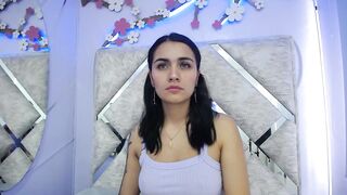 Dalia_D - Cute babe sweetly chatting and teasing in front of the camera