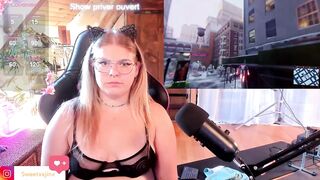 Sweetxxjinx - chubby bitch playing a game