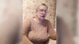 Cerd_Ayaz - [Milf is sweet talking and doesn't want to get naked in front of the camera