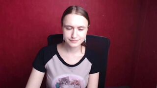 Gabriellagirl -Baby girl sweetly chatting and teasing in front of the camera with her clothes on