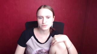 Gabriellagirl -Baby girl sweetly chatting and teasing in front of the camera with her clothes on