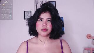 Artemis_cs - Lush young woman in lingerie teasing in front of camera and small talk