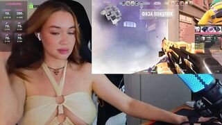 Emili1- -  A slutty slut who loses a game makes a wish come true.