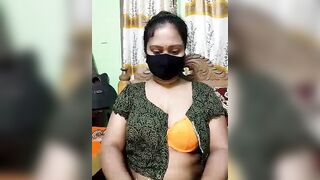 Idhika_Paul -  Masked babe chatting and shy to take her clothes off.