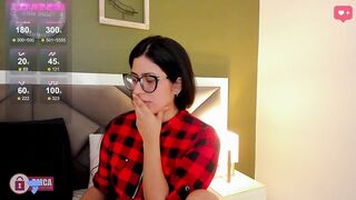 carla_lerner -Young college girl sweetly chatting and teasing in front of the camera with her clothes on