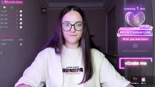 MiraSevan -Charming student has a nice chat and teases in front of the camera