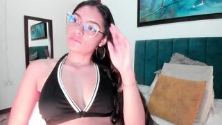 MileyRoberts_ -Charming Latina shows her big ass and pussy with lavens inside and sweetly chatting away