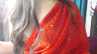 Saanjh-1 - [Indian girl sweetly chatting and teasing in front of the camera in the