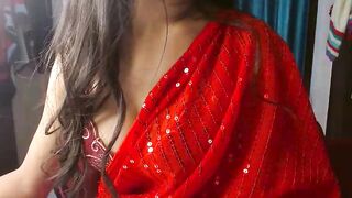 Saanjh-1 - [Indian girl sweetly chatting and teasing in front of the camera in the