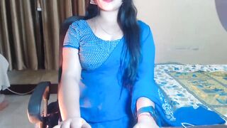 fantesy4everr - [Indian woman in clothes sweetly chatting and teasing in clothes in front of the camera