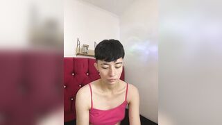 nico_18x - Young Asian girl sweetly chatting and teasing in front of the camera in her clothes in front of the camera