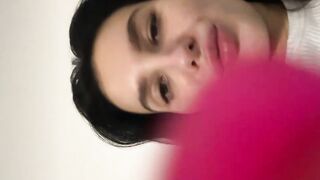 KristinLaur - [Brunette sweetly chatting and teasing in front of the camera with her clothes on