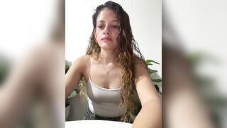 alana15 - Young babe sweetly chats and teases in front of the camera