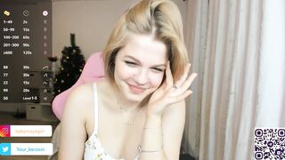 Maya_Rave - adorable little girl in beautiful lingerie sweetly chatting and dancing in front of the camera