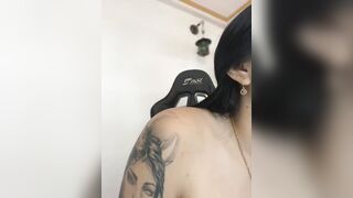 SaritaHot_69 - Latina with small tits sweetly chatting and teasing in front of the camera