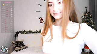 ArletteBlakeman - Charming college girl teasing her sweet tits in a tank top and chatting sweetly with the chat room