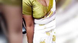 Tamil_Rathi - Indian girl with big tits sweetly chatting and teasing in front of the camera