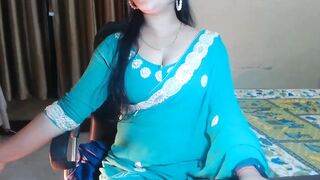 fantesy4everr - Indian girl with big boobs teasing in front of the camera and sweet chatting with the chat room