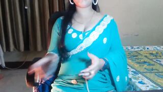 fantesy4everr - Indian girl with big boobs teasing in front of the camera and sweet chatting with the chat room