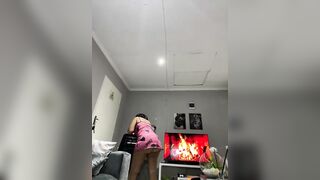 Bootyfulbarbiie - Latina in pajamas sweetly chatting and teasing in front of the camera.