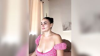 MeganDupont - Housewife with big tits has a nice chat and doesn't want to undress