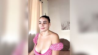 MeganDupont - Housewife with big tits has a nice chat and doesn't want to undress