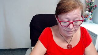 Adelewildx - Milf is sweet-talking and teasing in front of the camera.