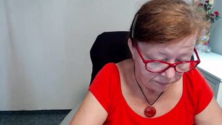 Adelewildx - Milf is sweet-talking and teasing in front of the camera.