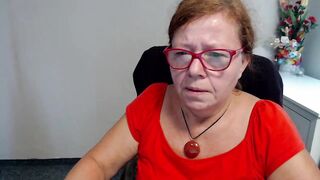 Adelewildx - Milf is sweet-talking and teasing in front of the camera.