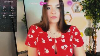 MegganHollist - A college girl fondles her breasts and chats and teases.