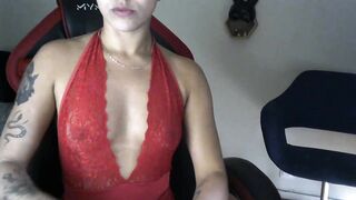 LauraMint - bitch is wearing sexy lingerie.