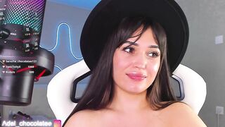 Adel-chocolatee - Porn Video [Bongacams]: erotic, lively broadcaster, ravishing shape