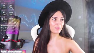 Adel-chocolatee - Porn Video [Bongacams]: enthusiastic streamer, sensual assets, session playback