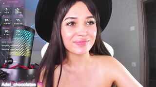 Adel-chocolatee - Porn Video [Bongacams]: enthusiastic streamer, sensual assets, session playback