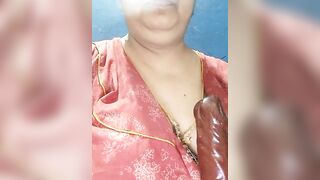 tamilthanushri - Lush Indian woman sweetly chatting on camera and teasing in front of the camera