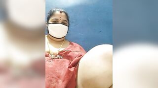 tamilthanushri - Lush Indian woman sweetly chatting on camera and teasing in front of the camera