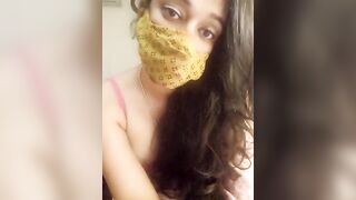 Lavanya_Shah - An Indian woman talking on camera and shy to take her clothes off.