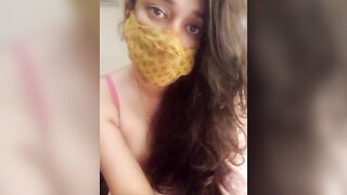 Lavanya_Shah - An Indian woman talking on camera and shy to take her clothes off.