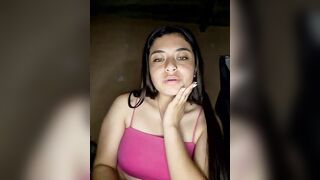 Tiffanny_01 - Latina chats sweetly and teases in front of the camera