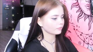 SilviaBoston - Student chats sweetly with chat and is shy about undressing in front of the camera