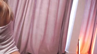 hereandnows_ - Young blonde shows her small tits and is afraid of chat