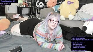 doomednympho - Lush young woman with clothes on teases in front of the camera and sweet talks