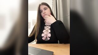 Homely - Porn Video [Bongacams]: breathtaking porn slut, mesmerizing derriere, lively streamer