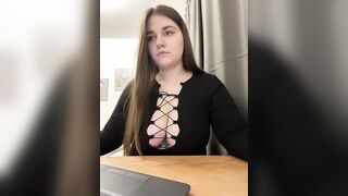 Homely - Porn Video [Bongacams]: breathtaking porn slut, mesmerizing derriere, lively streamer