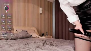 riksi-m - Porn Video [Bongacams]: teasing striptease video, seductive frame, beautiful porn slut