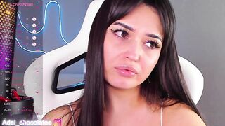 Adel-chocolatee - Porn Video [Bongacams]: exquisite décolletage, ravishing booty, escort