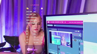 SexyBlondeDoll - Porn Video [Bongacams]: elegant buttocks, smoldering desire, webcast footage